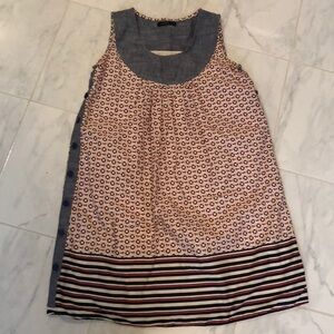 Moma sleeveless nautical tunic. EUC!